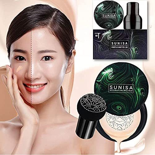( 100% ORIGINAL ) BEDAK SUNISA CUSHION WATERPROOF BEDAK ANTI AIR MUSHROOM HEAD AIR CC CREAM BPOM BED