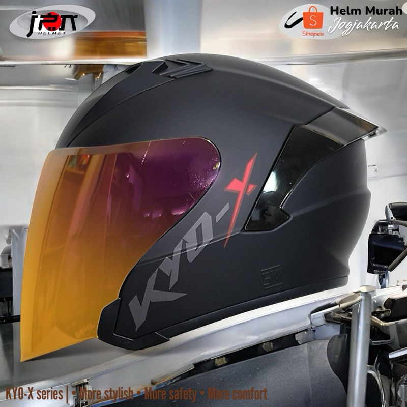 [BISA COD] HELM HALF FACE ORIGINAL JPN KYO X MODEL TERBARU