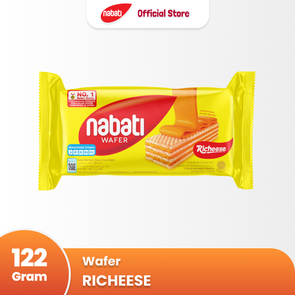 

NABATI Wafer Richeese 122g