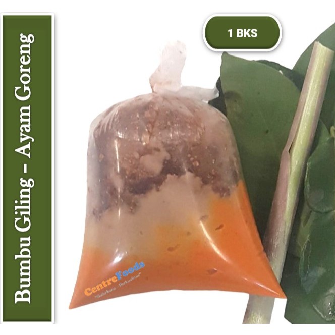 

Bumbu Ayam Goreng - Giling Halus Fresh | 1 BKS [ Harga Per BKS ]