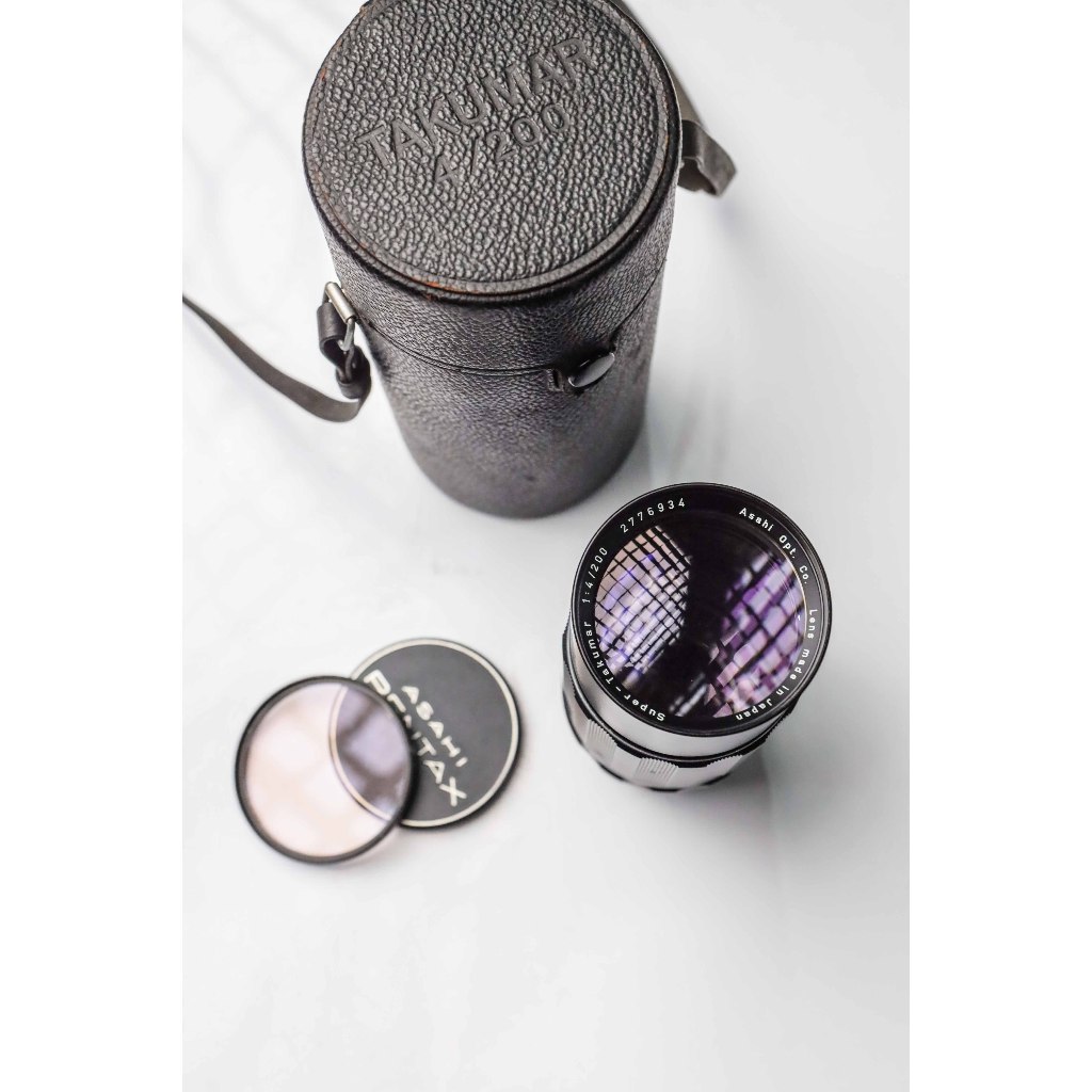 Lensa Manual Super Takumar 200mm f4 Super Mulus Normal