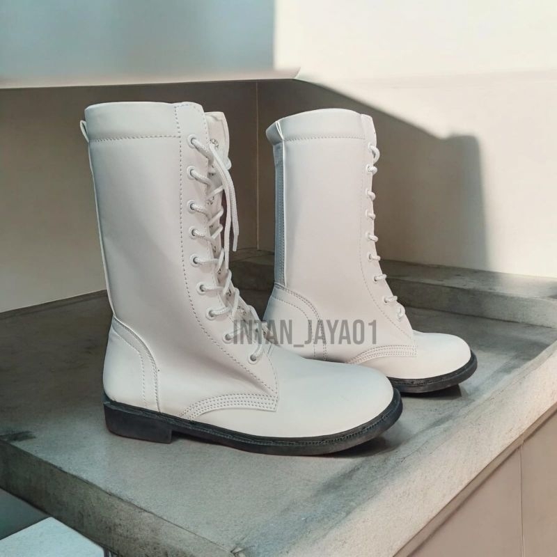 Sepatu pdl paskibra lkbb ,model polos