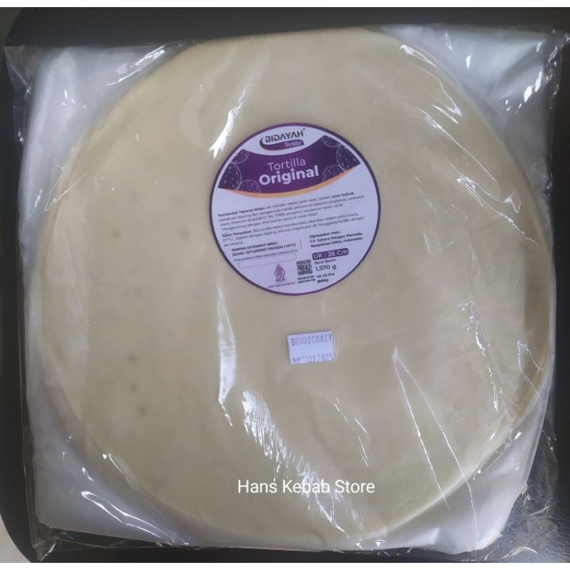 

Tortilla Sahara Bidayah 26 cm isi 20 pcs