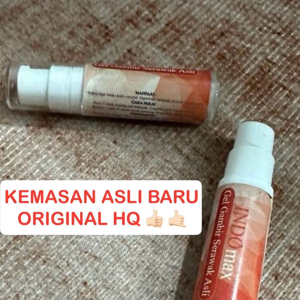 Sikat Sekarang GEL GAMBIR SERAWAK ASLI INDOMAX  GAMPANG  AMAN  EFEKTIVITAS  LAMA