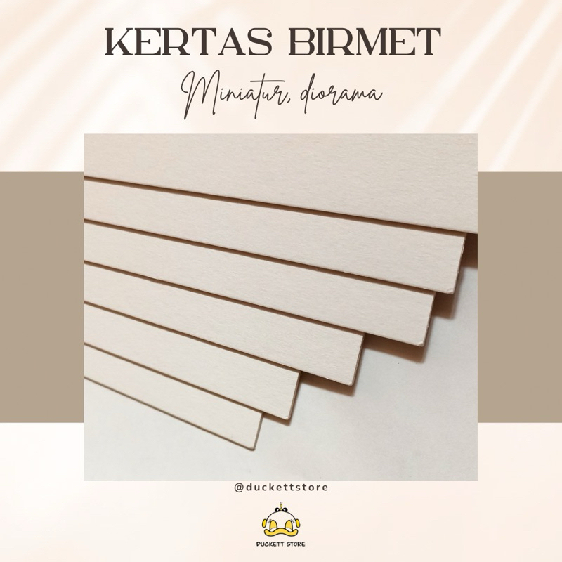 Kertas Mounting/Beermat/Birmet Maket Ukuran 1.55mm