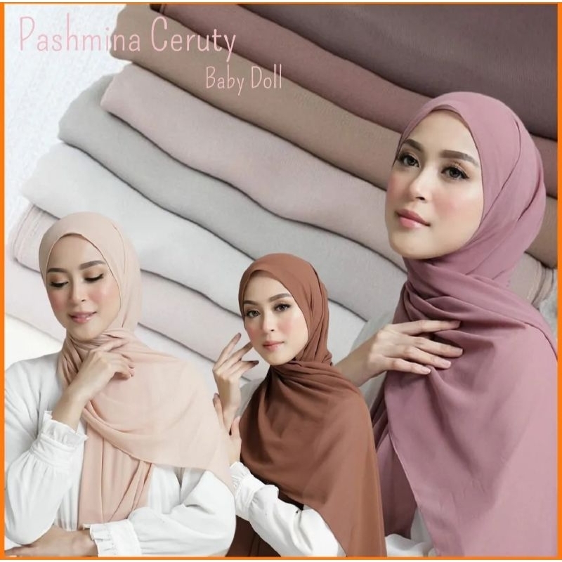 Pasmina Diamond Ukuran size 75cm X 150 cm Hijab Pashmina jilbab PENDEK ITALIANO PASMINA DIAMOND PANJ