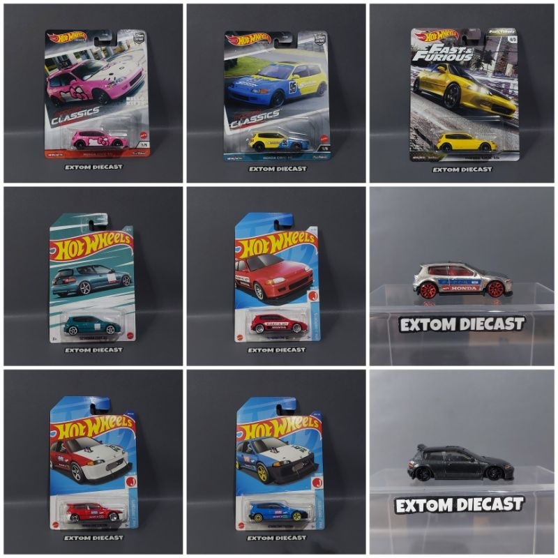 Harga Hotwheels Civic EG Series Terbaru Nov 2024 |BigGo Indonesia