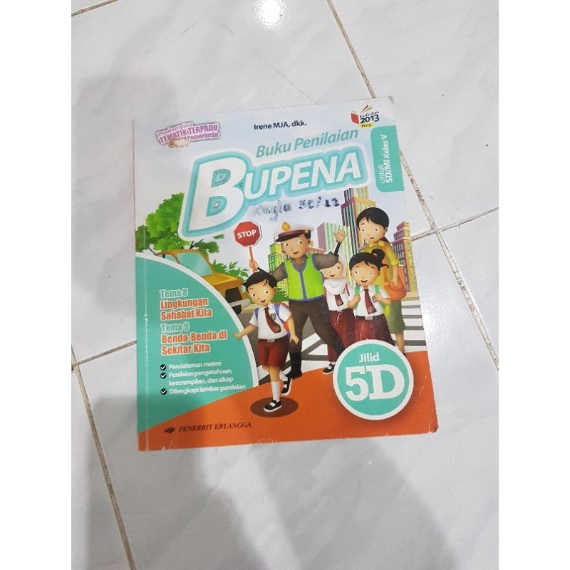 Buku Bupena SD Kelas 5D Bekas