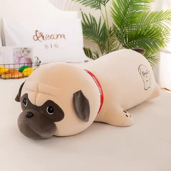 Boneka Pug 60cm 80cm Boneka Anjing Pug Hoodie Boneka Doggy Bantal Pug LIMITED EDITION