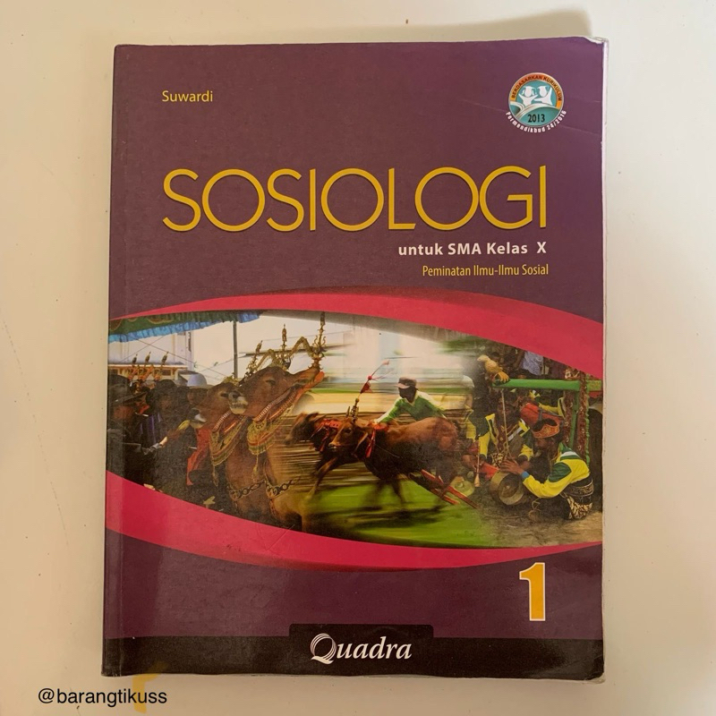 

Buku sosiologi 10 SMA seperti baru