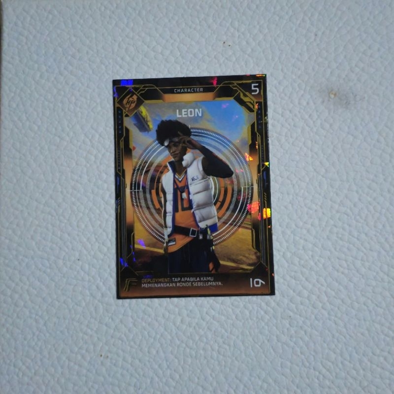 "Free Fire Collectible Trading Card, 1PCS RARE ITEM+4PCS BLIND PACK