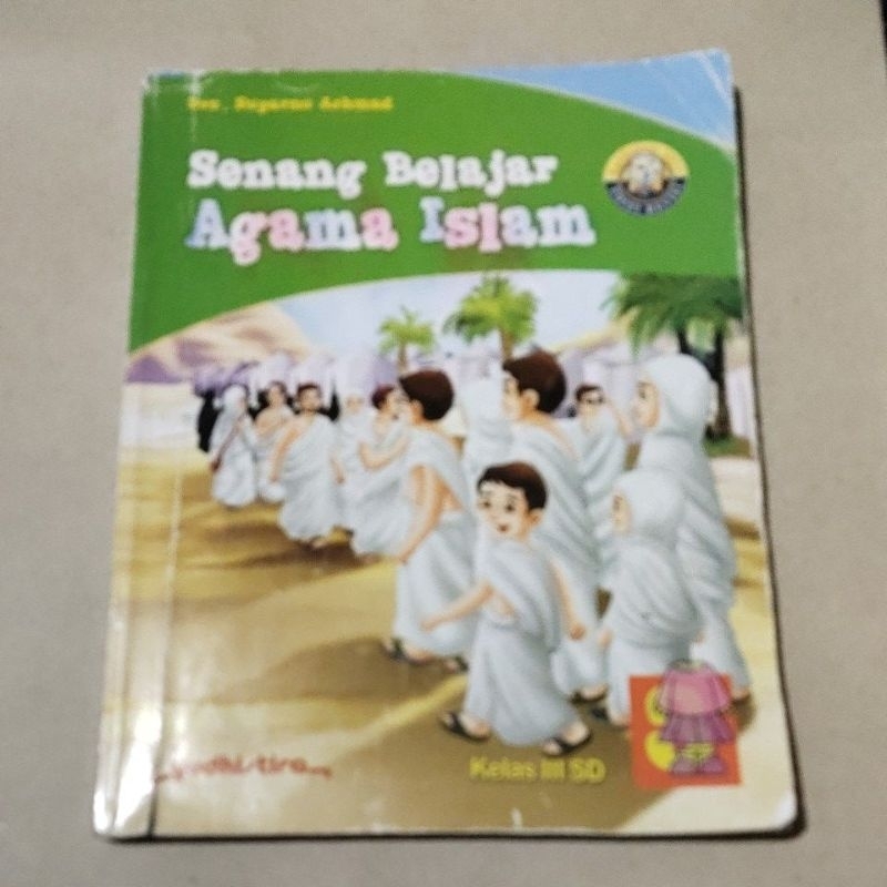 BUKU ORI SENANG BELAJAR AGAMA ISLAM KELAS 3 SD PENERBIT YUDHISTIRA