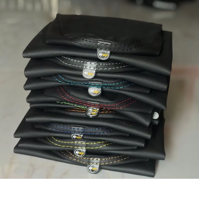 sarung jok / kulit jok mbtech model jaitan tenggah vario 125/led old /new