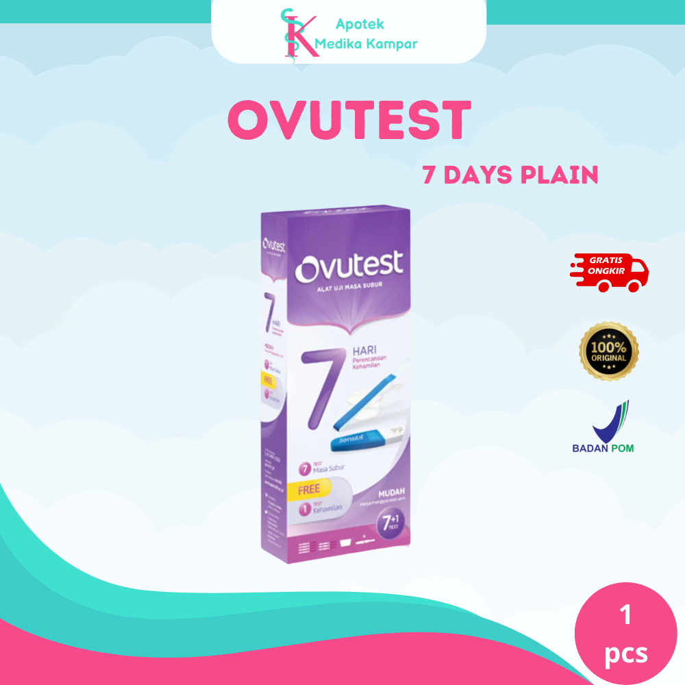 Ovutest - Alat Tes Masa Subur | Ovutest 7 Days Plan