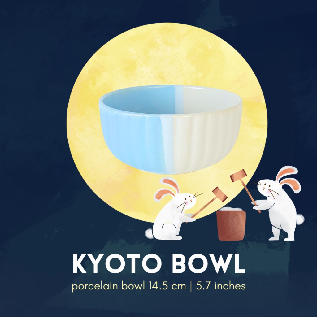KYOTO Soup Bowl | Mangkok Sup Keramik | Porcelain Bowl