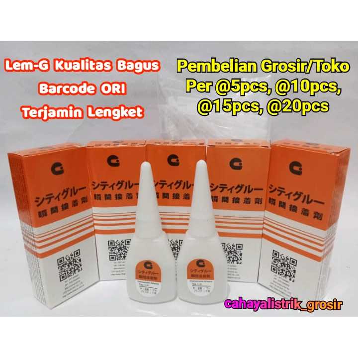 

PROMO PAKET GROSIR TOKO TERMURAH!!! Lem G Barcode isi Lebih Banyak LEM G GEMUK Tersedia Per @5Pcs ,10 Pcs ,15 Pcs ,20 Pcs /Lem G Serbaguna Lem Korea Lem G Barcode