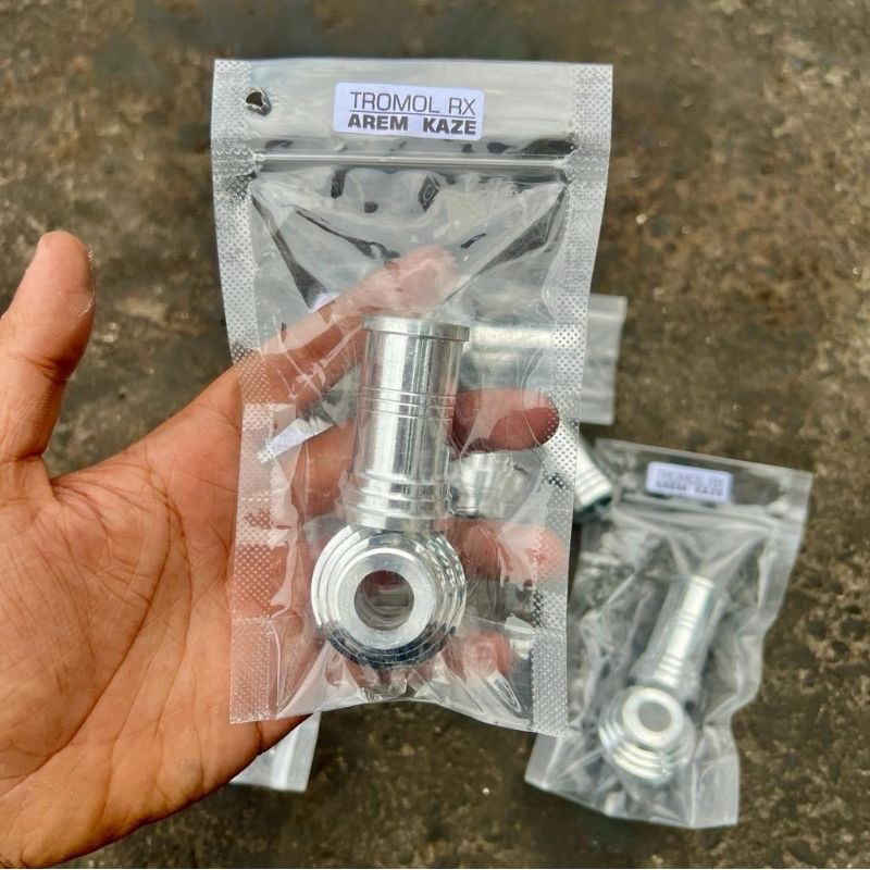 Bosh bos tromol belakang yamaha RX king pnp arm kaze belakang krom bagus