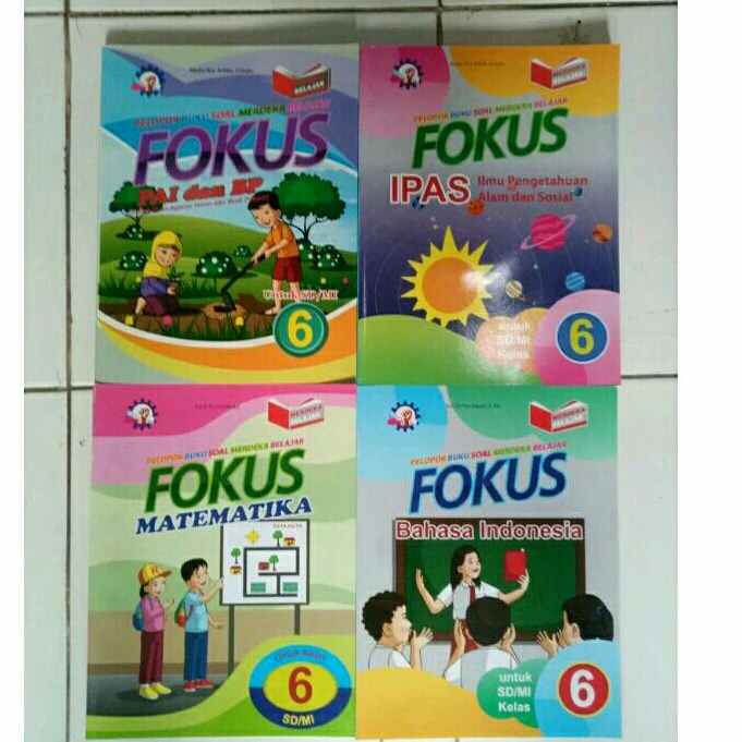 Fokus kelas 6 PAI,IPAS,B.indonesia,matematika