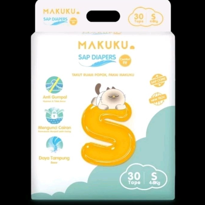 Makuku sap diapers S