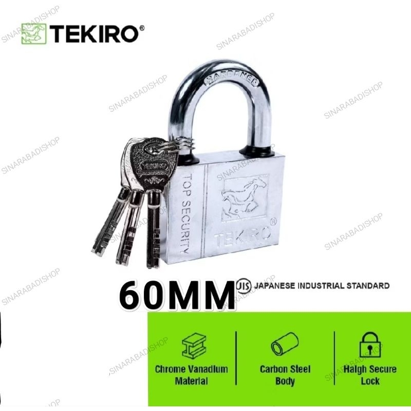 GEMBOK TEKIRO 60MM ORIGINAL