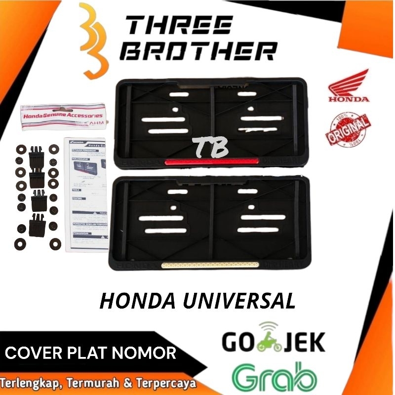 cover plat nomor dudukan plat nomor rumah plat nomor universal honda