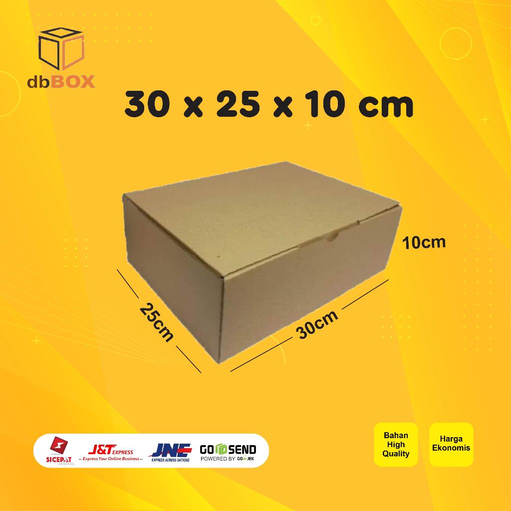 

Kardus 30x25x10 cm | Box Die Cut dan Easy Usage | Box Aksesories