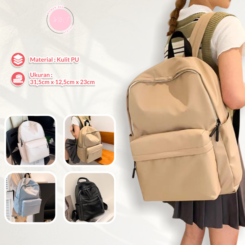 Tas sekolah ransel laptop murah 2025