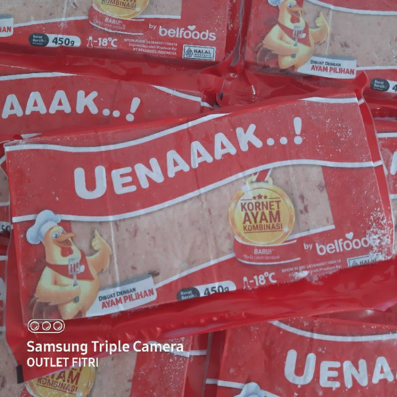 

[450gr] BELFOODS Kornet Ayam