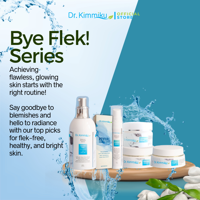 Dr. Kimmiku Package for Flek | Dr. Kimmiku Cleanser Wash Normal | Dr. Kimmiku Essence Toner | Dr. Ki
