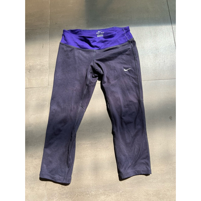 celana legging nike dri fit olahraga 3/4 olahraga wanita