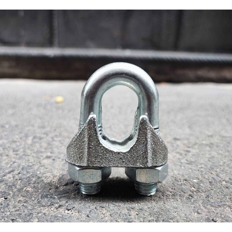 Promo Clamp Kawat Sling Baja 10 mm Tali Seling Alat Klem Kuku Macan