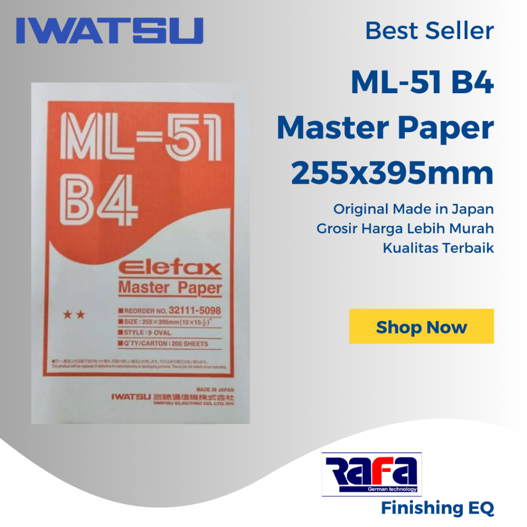 

master elefax ML 51 B4 Original Made In Japan
