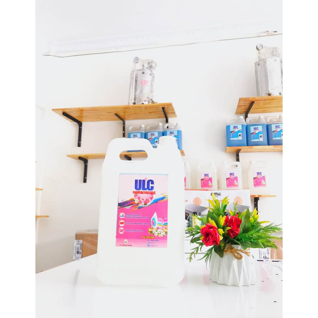 Parfum Pakaian Laundry Aroma Sakura, Akasia, Ocean Fresh, Cherry blossom, Lily blossom, London 5 Lit