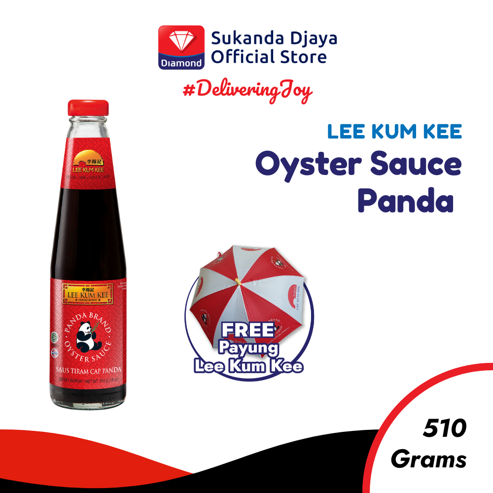

Lee Kum Kee Oyster Sauce Panda 510 Gr [Free Payung]