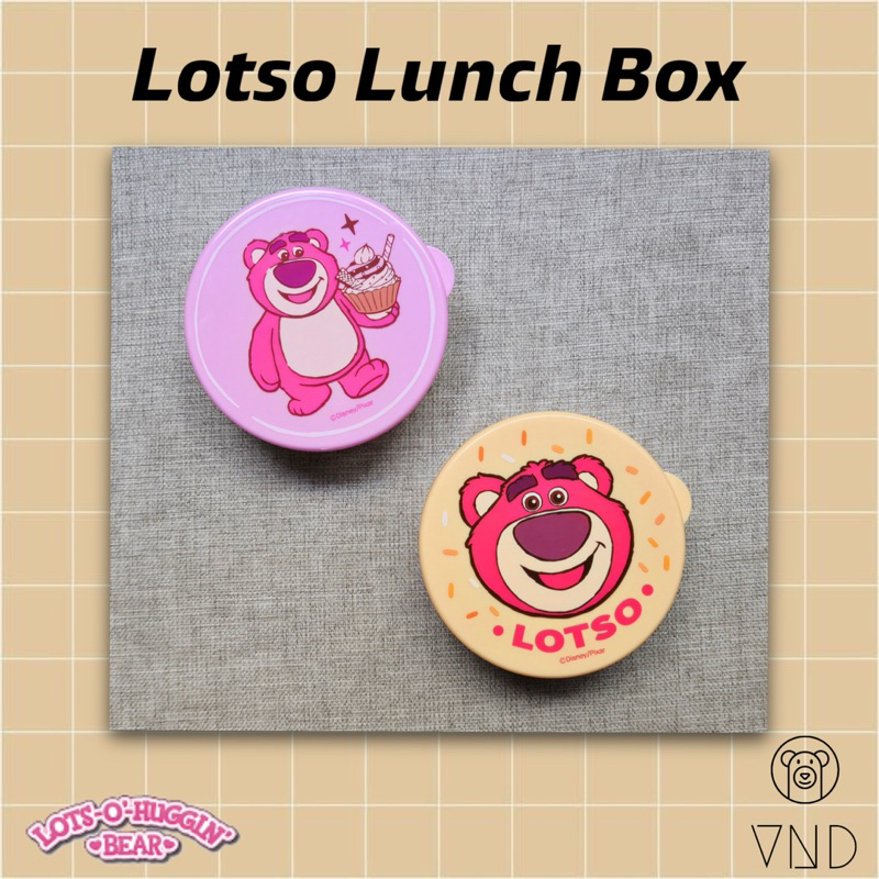 Lotso Lunch Box ORI Korea/ Kotak Bekal Anak/ Wadah Makanan