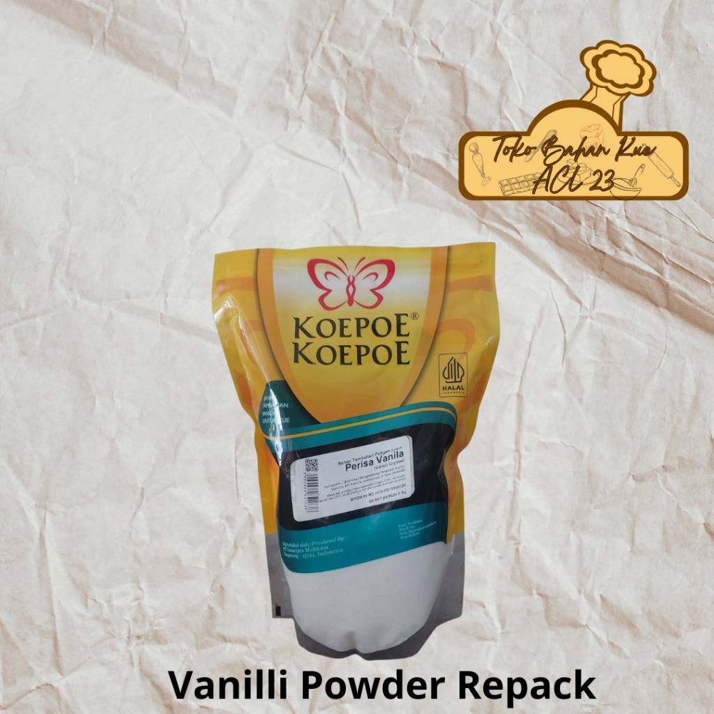 

Vanilli Bubuk KOEPOE KOEPOE Repack 250gr & 100gr