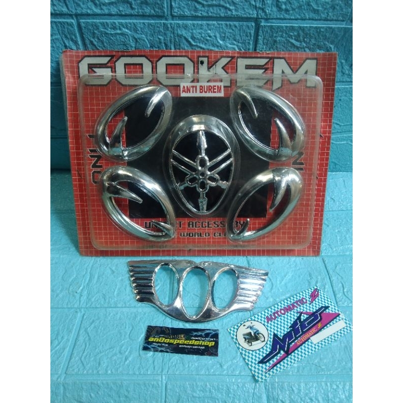 Garnish emblem depan Fino karbu & garnish sein Fino garnish stoplamp Fino/emblem body Fino Thailand 