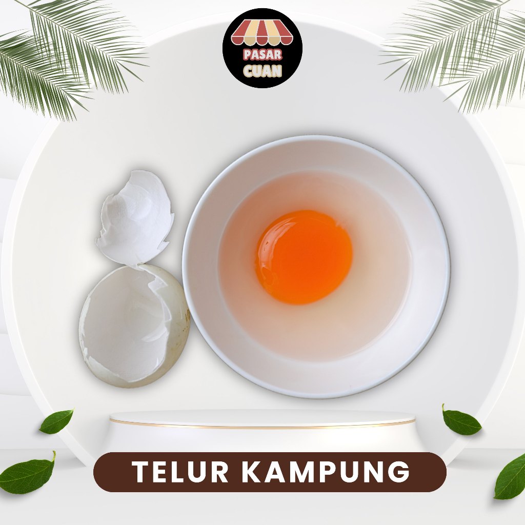 

[FRESH] Telur Kampung Merah Butiran