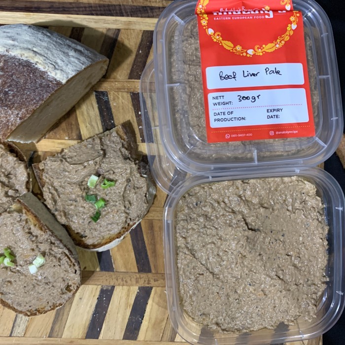 

Pâté / Seasoned Liver Paste / Pasta Hati Giling