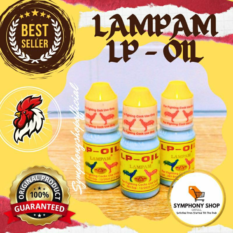 LAMPAM LP OIL PENGERAS PARUH PENGUAT JALU AYAM 15ml