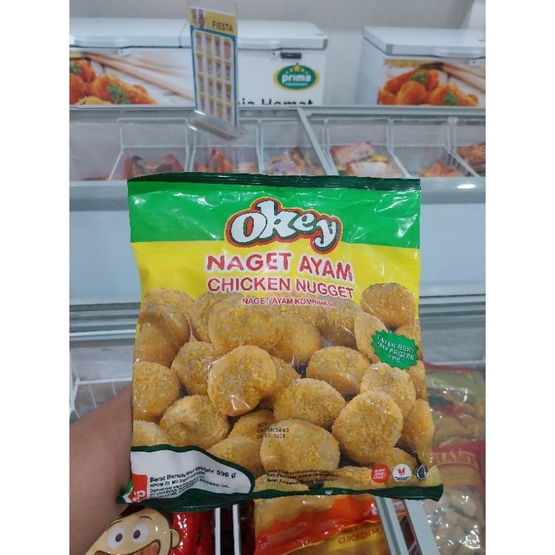 

Okey Nugget Ayam 500gr