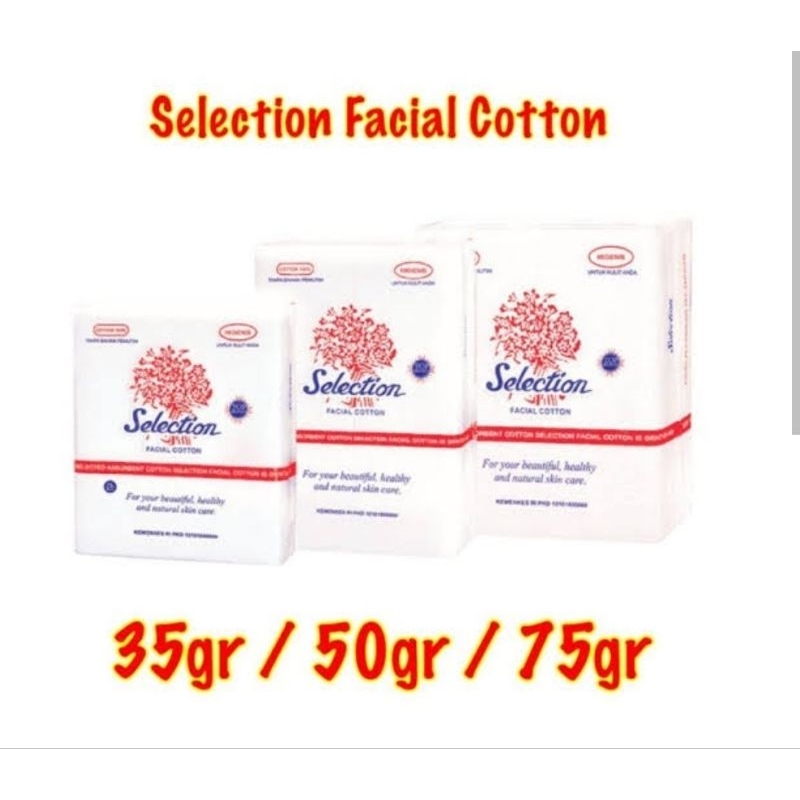 Kapas Selection Kapas Kecantikan