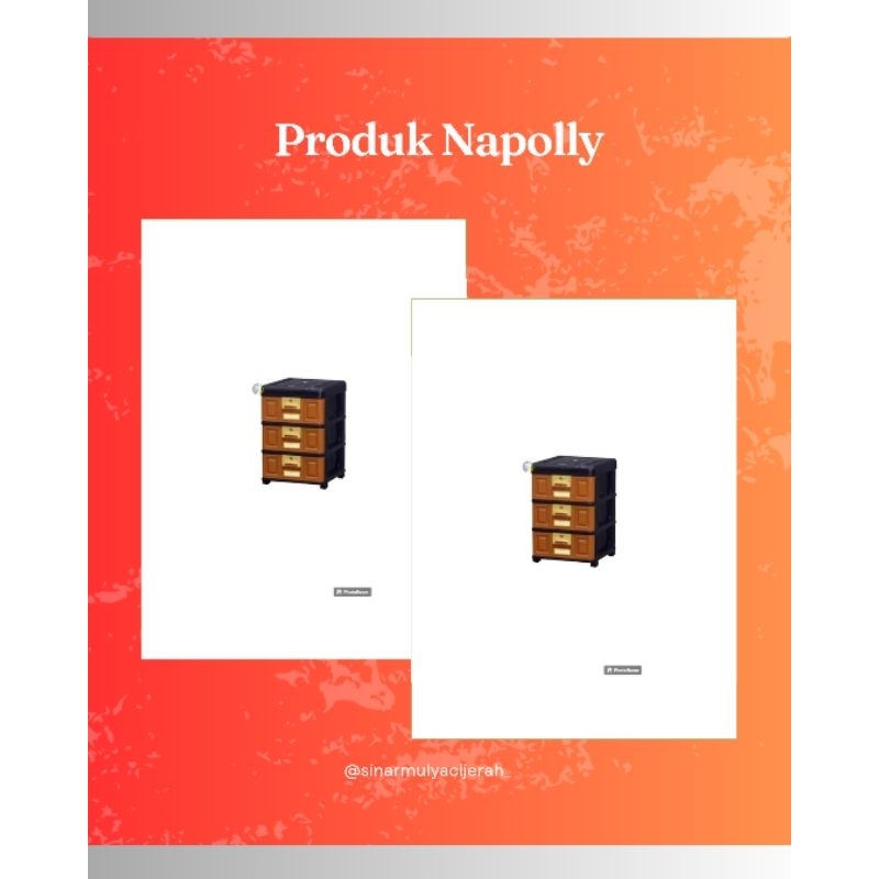 {LEMARI NAPOLY SUSUN 3} NAPOLY SUSUN 3 LEMARI PLASTIK SUSUN 3 LEMARI PLASTIK SUSUN KECIL