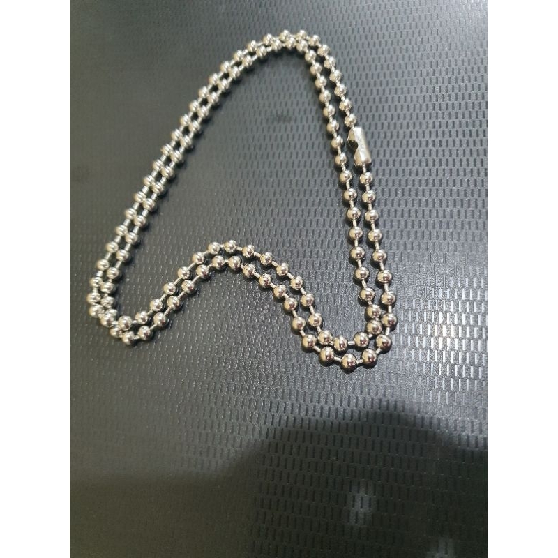 Kalung Pria | Kalung Pria Rantai Bulat | Kalung Rantai kilap