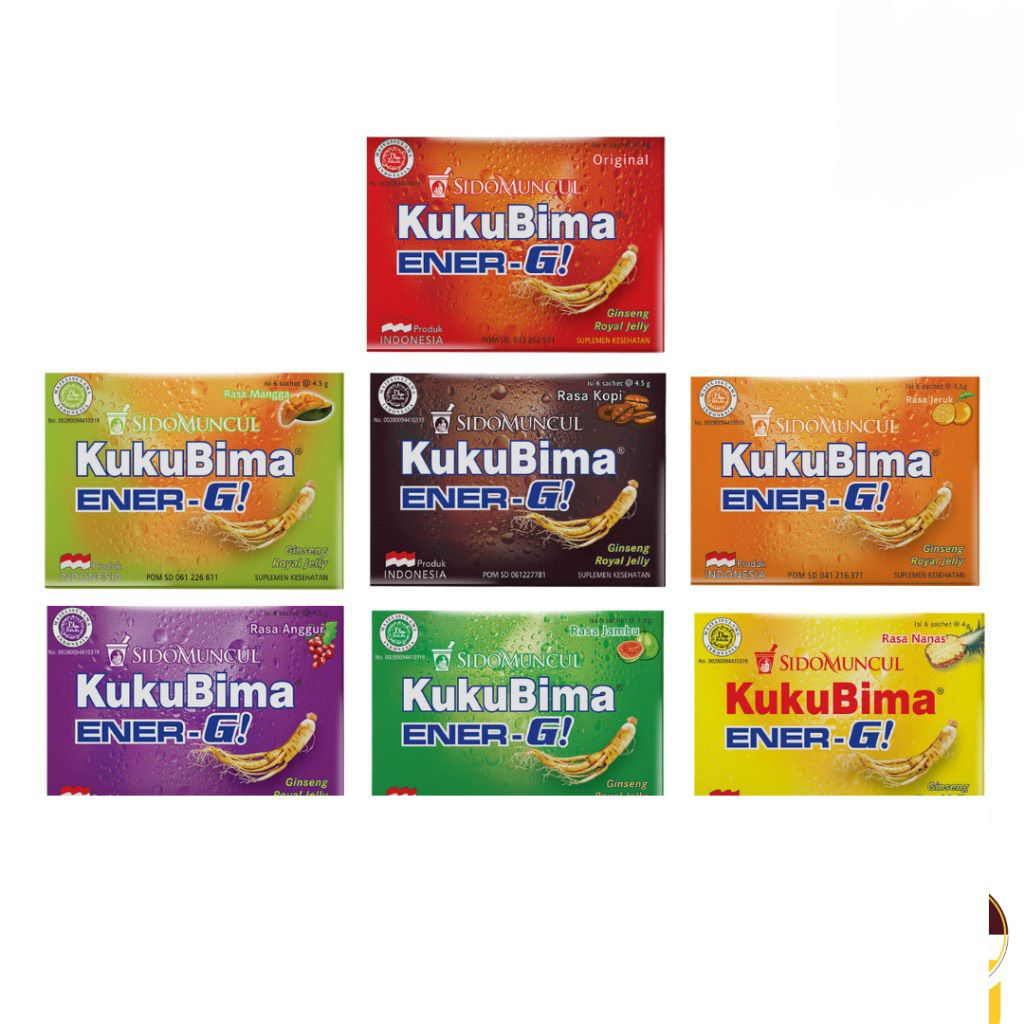 

KUKUBIMA ENER-G per box isi 6 sachet