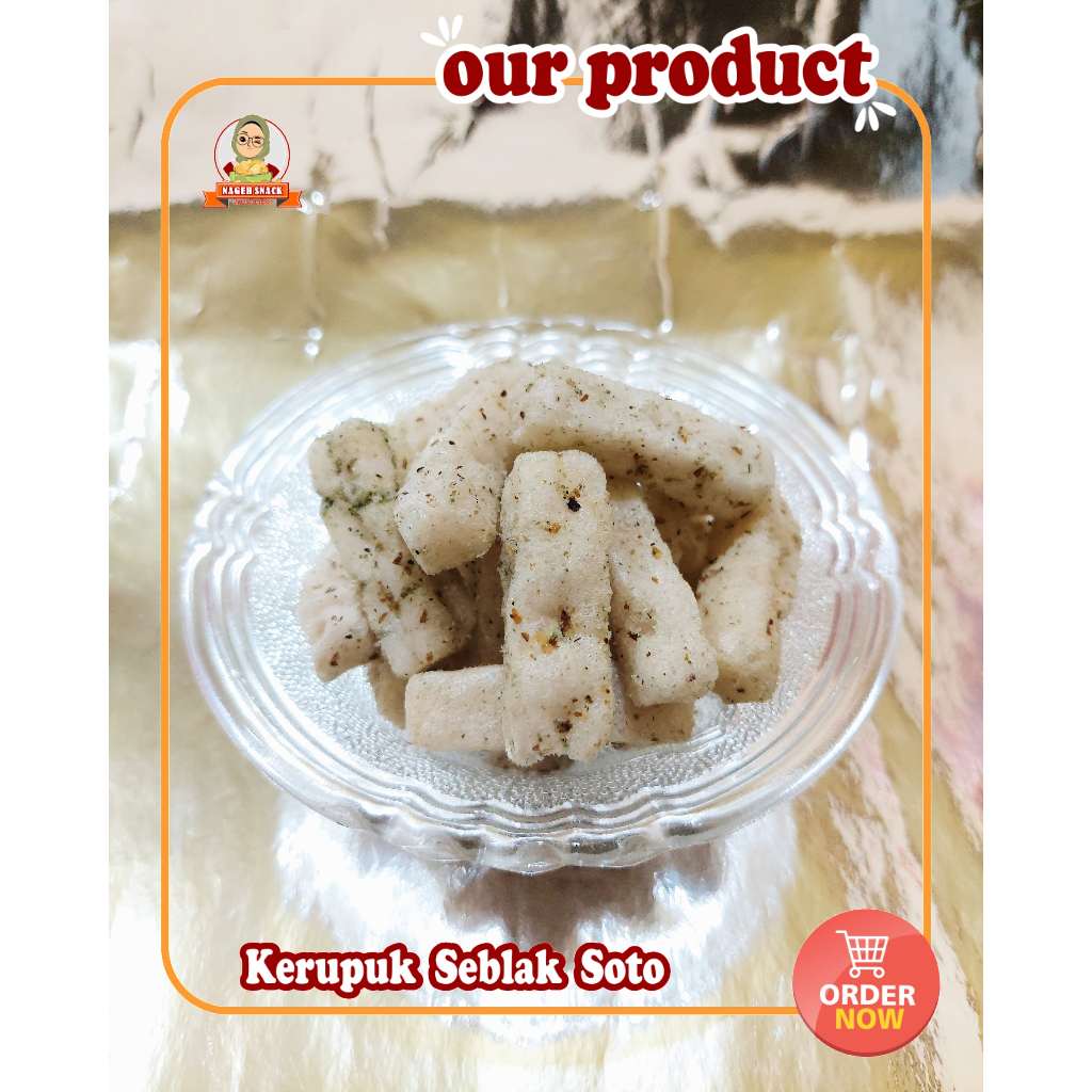 

Kerupuk Seblak Soto Ijo 250gr