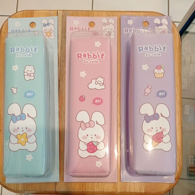 

kotak pensil kain rabbit