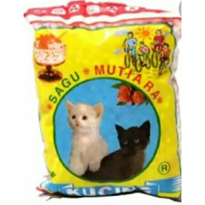 

sagu mutiara merk kucing 100 gr