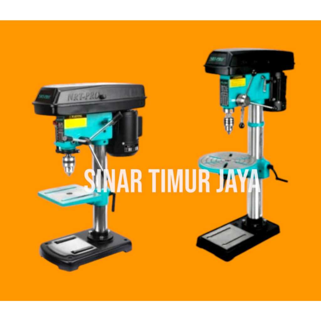 Mesin Bor Duduk Besi Kayu 13MM / Bor Duduk Besi Kayu 16MM NRT PRO