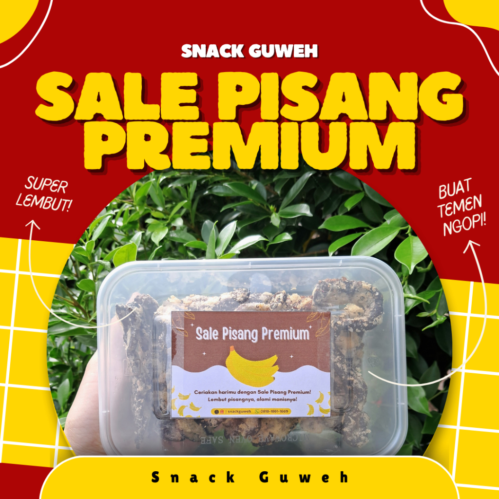 

Sale Pisang Premium Box 180gr | Sale Pisang Murah | Snack Guweh